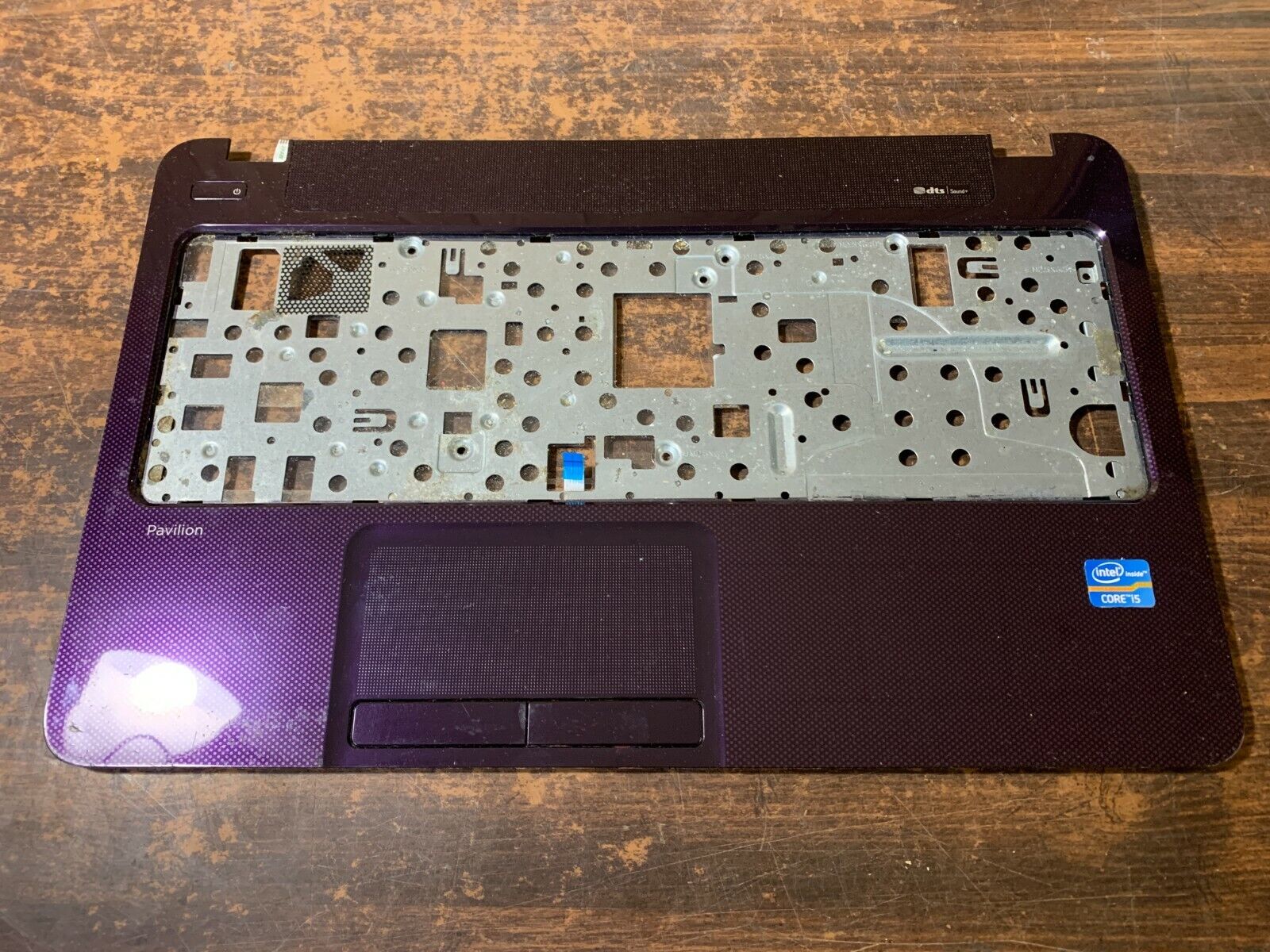 HP Pavilion 15t-E000 15t RARE Purple Touchpad Palmrest Combo 
