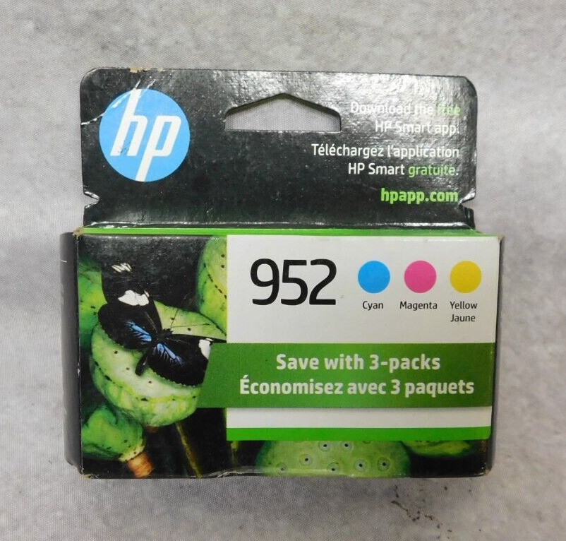 GENUINE HP 962 3-Pack Color Ink Cartridges 2/2024