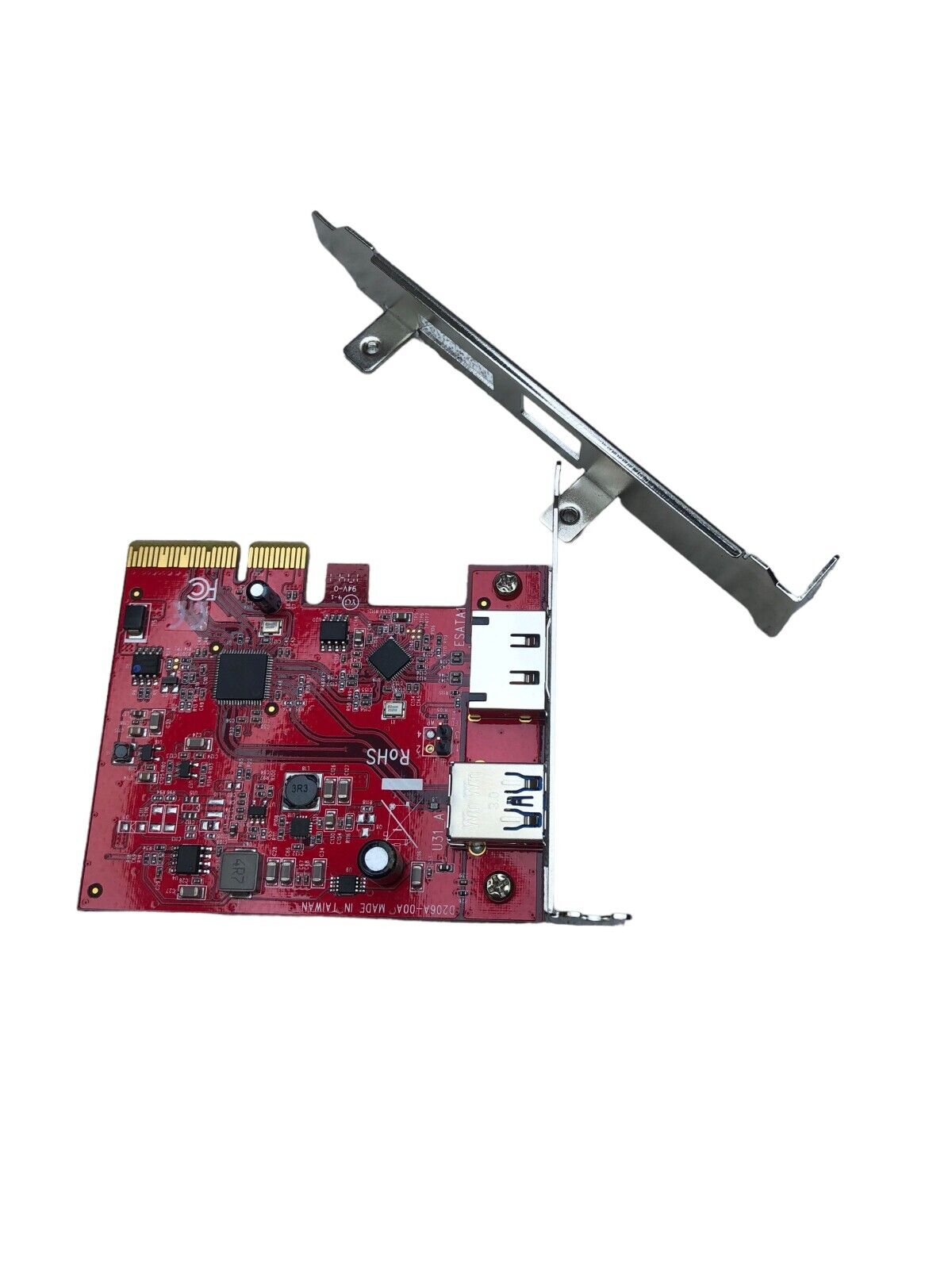 StarTech.com 2-Port USB 3.1 [10Gbps] and eSATA PCIe Card - 1x USB-A and 1x eSATA