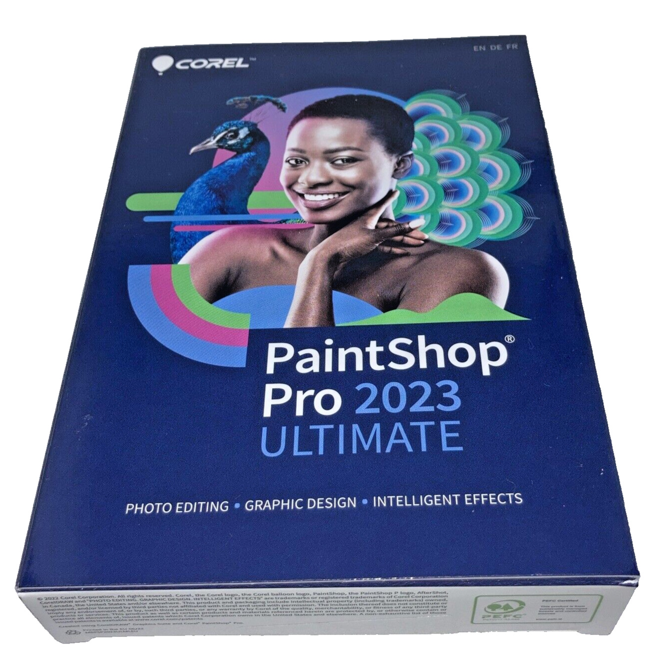Corel Paintshop Pro 2023 ultimate photo editing software windows 10, 11 EN DE FR