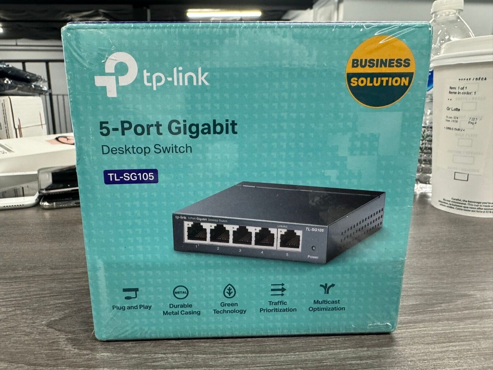 Lot of 80 x TP-Link 5-port 10-100-1000-MBPS Unmanaged Gigabit Network Switch