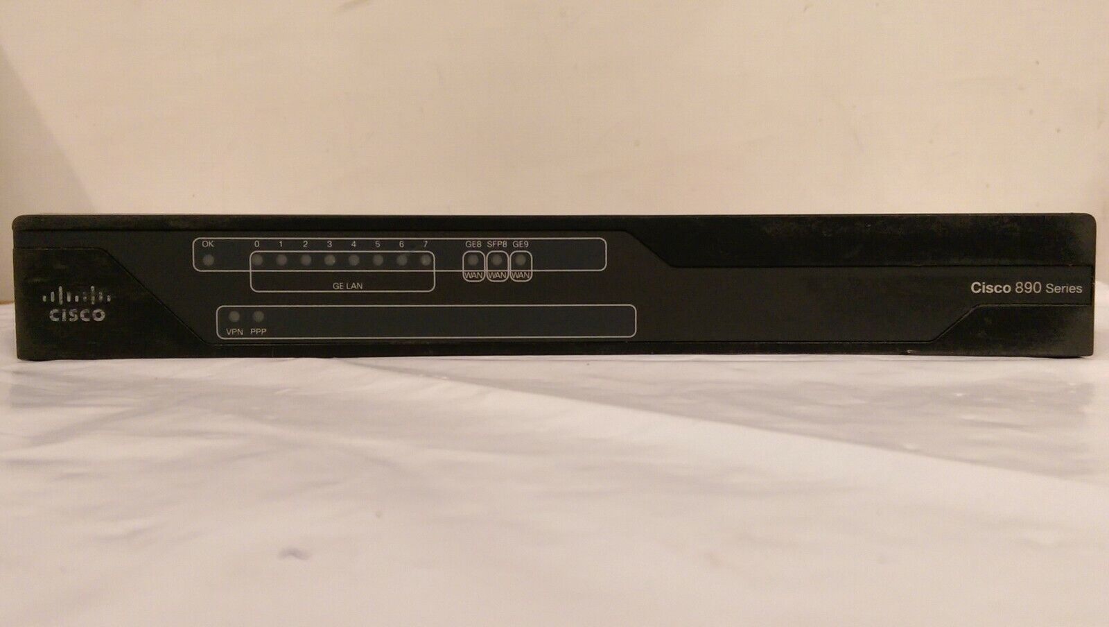 Cisco C892FSP-K9-V02 (892FSP) Port Wired Security Router (No Power Cord) -Used-