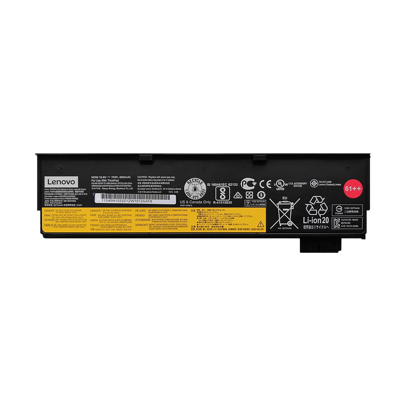 NEW Genuine 72WH 01AV423 01AV427 Battery For Lenovo ThinkPad T470 T480 T580 61++