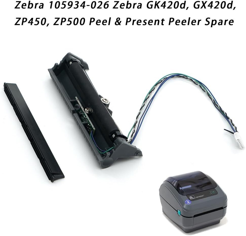 105934-026 Peel & Present Peeler Spare for Zebra GK420d GX420d ZP450 ZP500