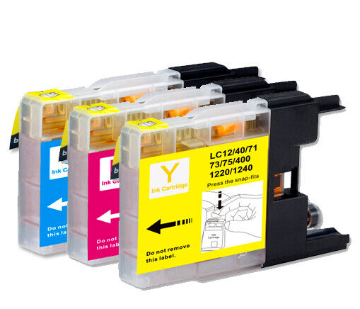Printer Color Ink Tank fits Brother LC75 LC71 MFC-J435W MFC-J825DW MFC-J835DW