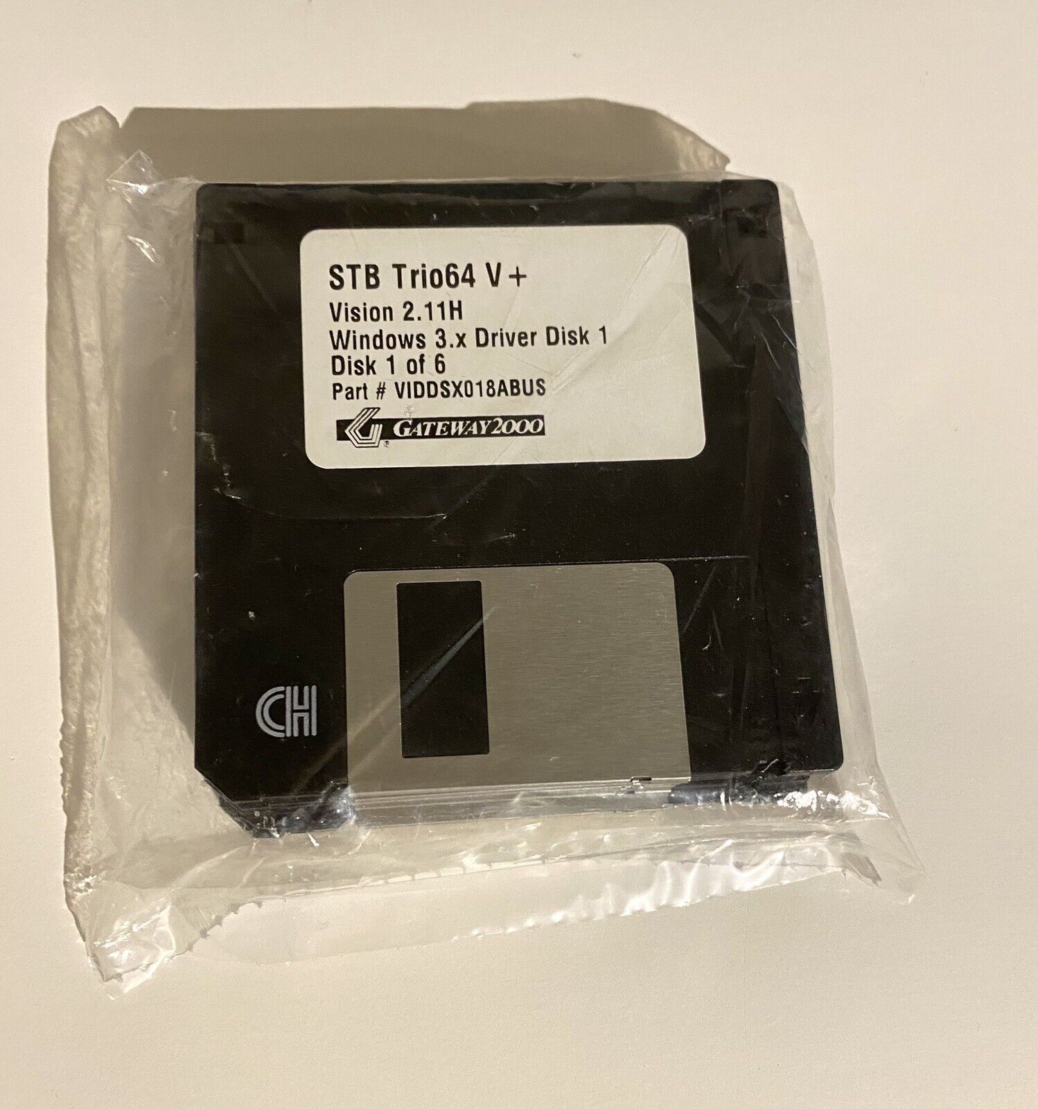 Rare Vintage Floppy Disks Gateway 2000 3.5” Pack of 6 Brand New STB Trio64 V +