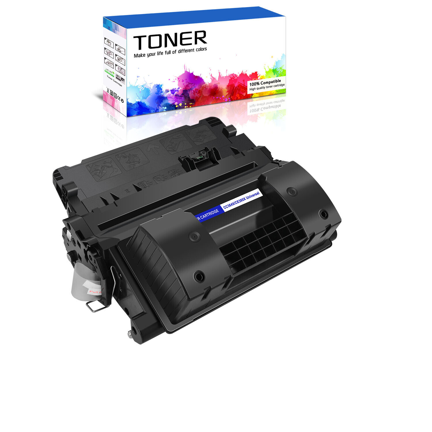 1PK CE390X Toner Compatible with HP LaserJet Enterprise M4555f M4555h M4555fskm