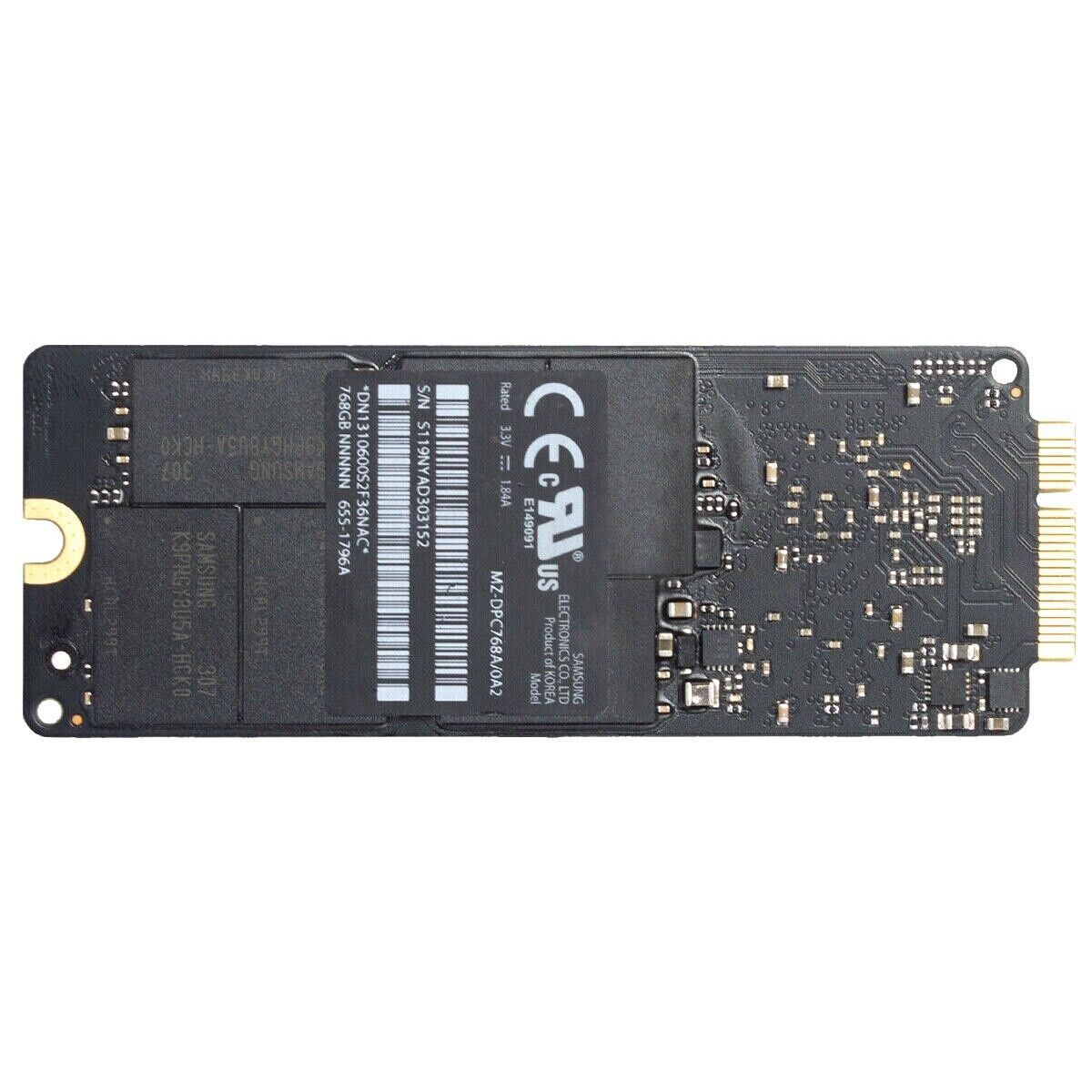 768G Original SSD for Apple Macbook Pro Retina A1425 Early 2013 A1398 iMac A1418