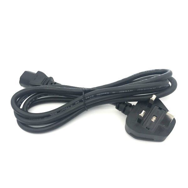 UK 6 FT POWER SUPPLY CORD CABLE FOR MICROSOFT XBOX ONE 1 BRICK CHARGER ADAPTER
