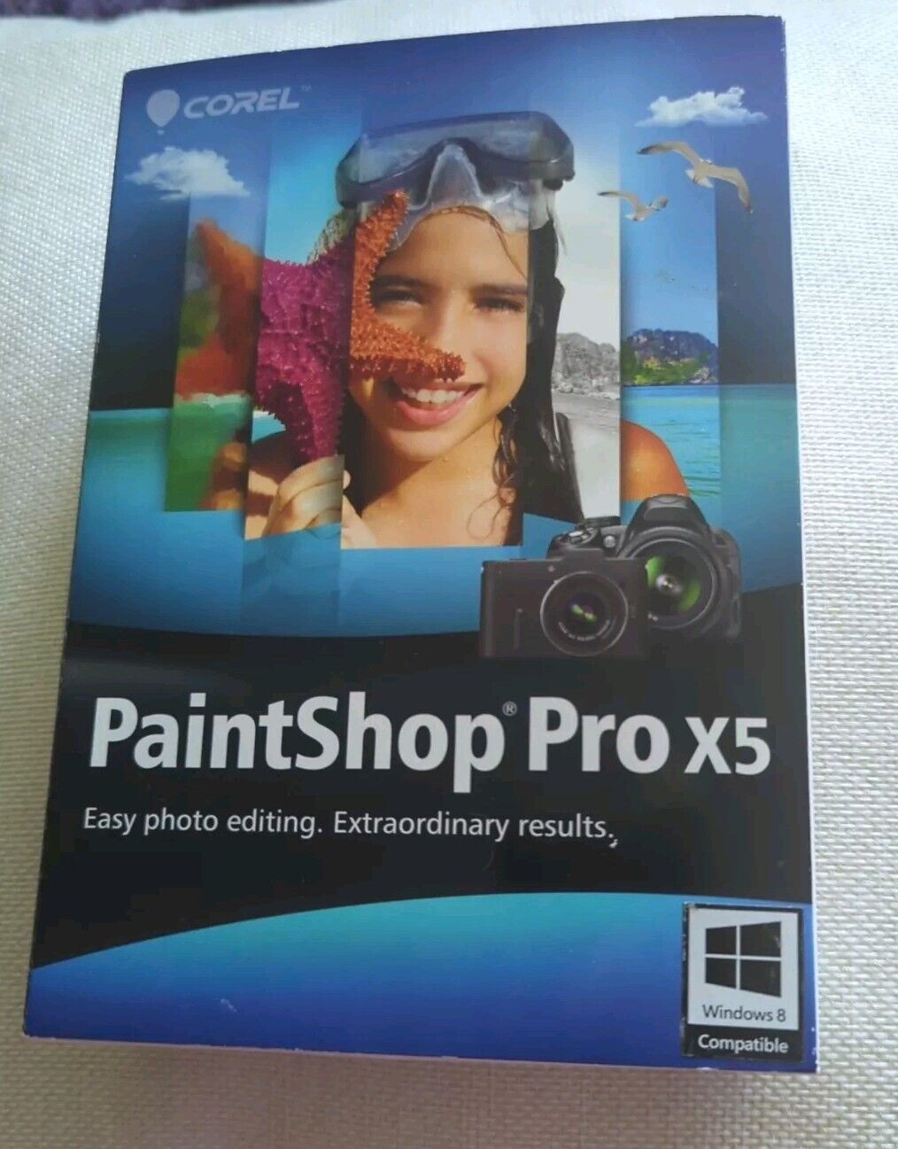 Corel PaintShop Pro X5 Windows 8 Compatible New