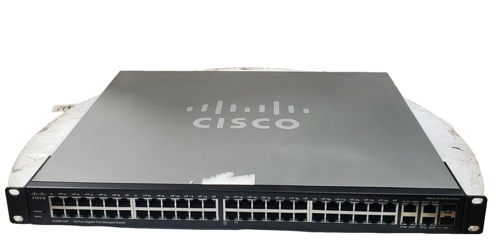 Cisco SG300-52P 52-Port Gigabit 10/100/1000 PoE+ Managed Switch