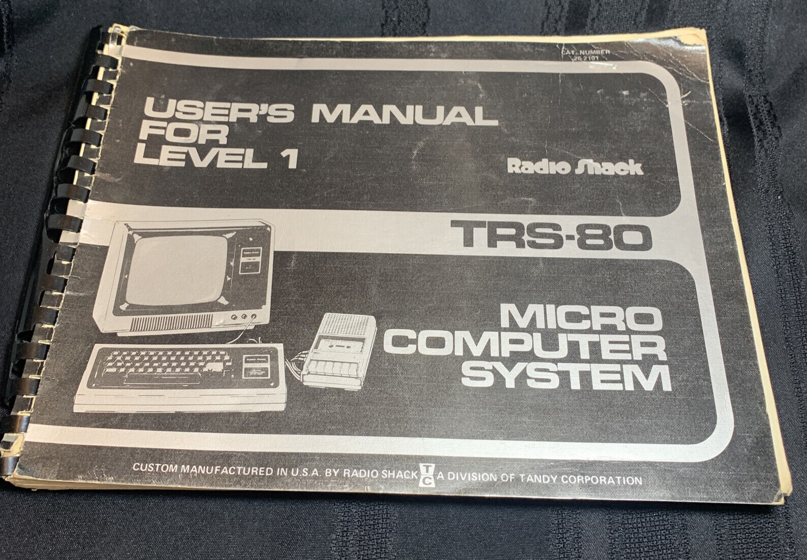 Radio Shack Micro Computer System User\'s Manual for Level 1  1979 TRS-80