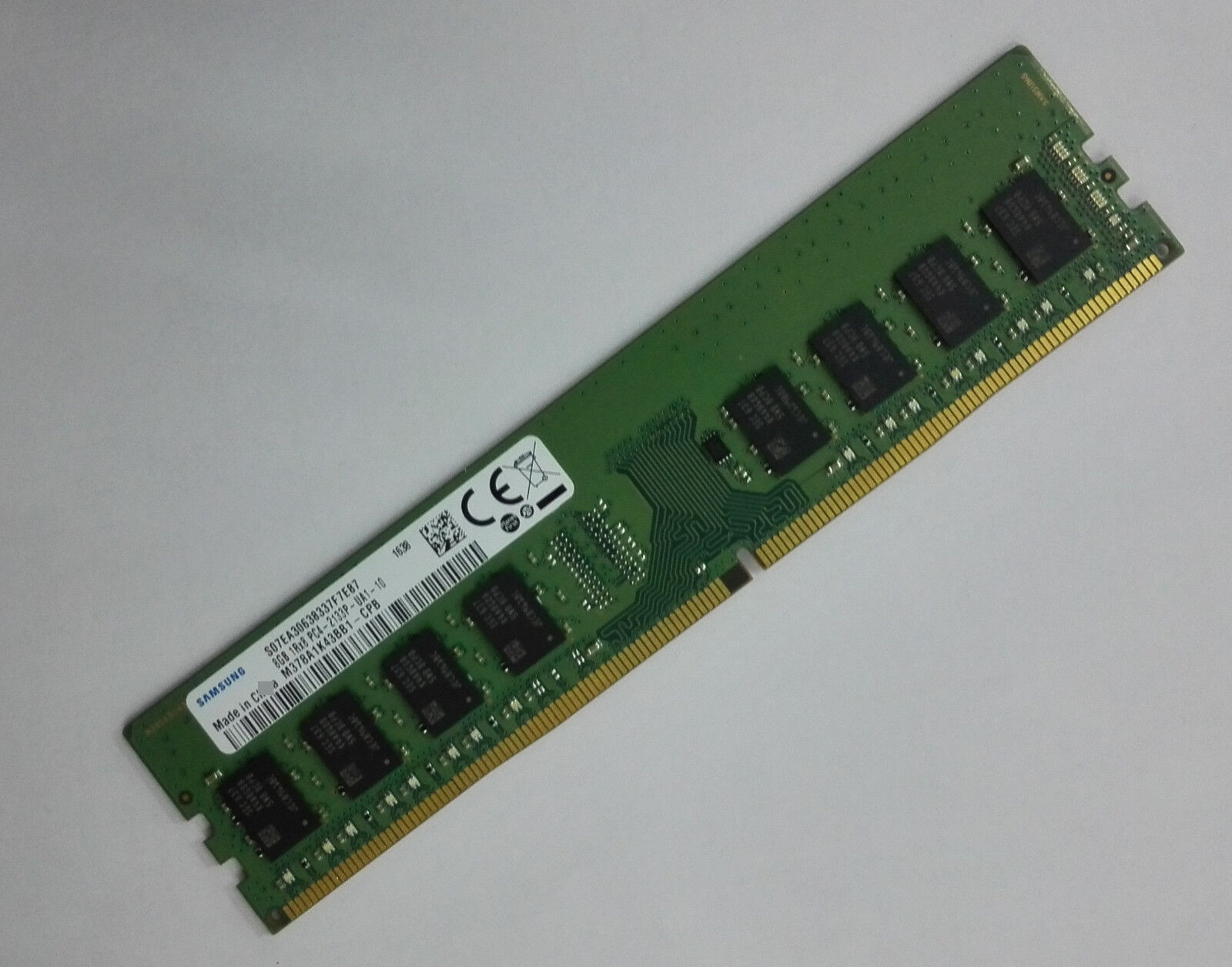 SAMSUNG 8GB 1Rx8 PC4-2133P-UA1 DDR4 2133MHz Desktop RAM M378A1K43BB1-CPB DIMM