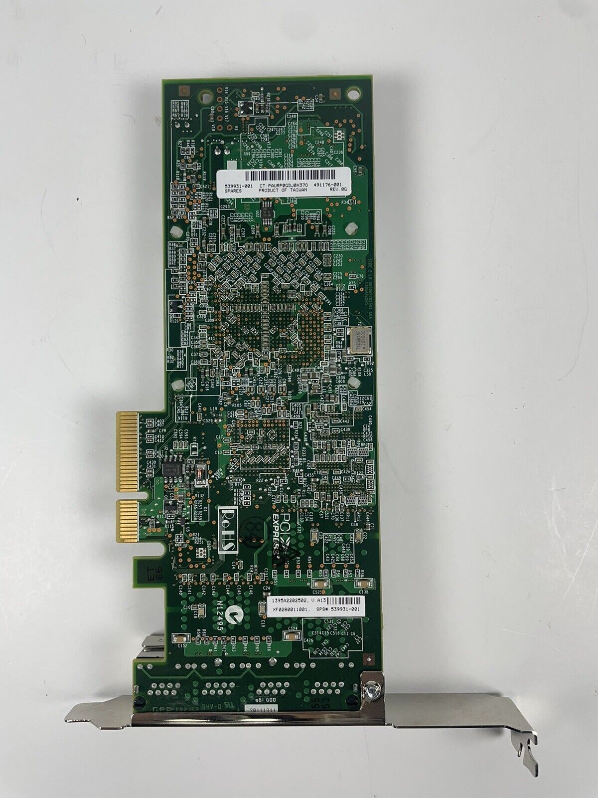 HP NC375T Quad Port Gigabit NIC PCIe x8 Server 539931-001 Full-Height PCI-e Card