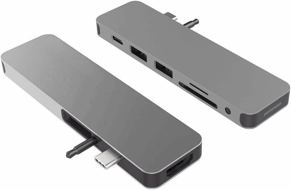 Hyper- HYPERDRIVE SOLO 7-in-1 USB-C Hub - Space Gray for MacBook & USB-C Devices