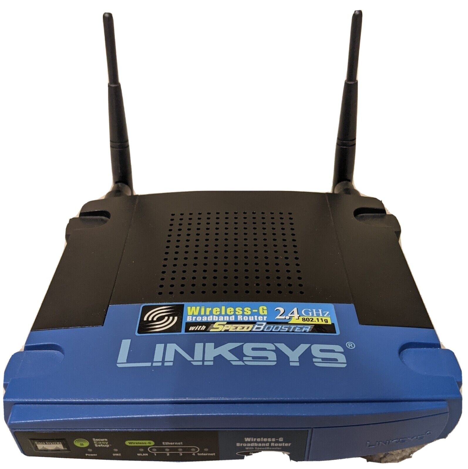 Linksys WRT54GS 4-Port Wireless G Router + Zoom Game Point 4420 +  Linksys E3000