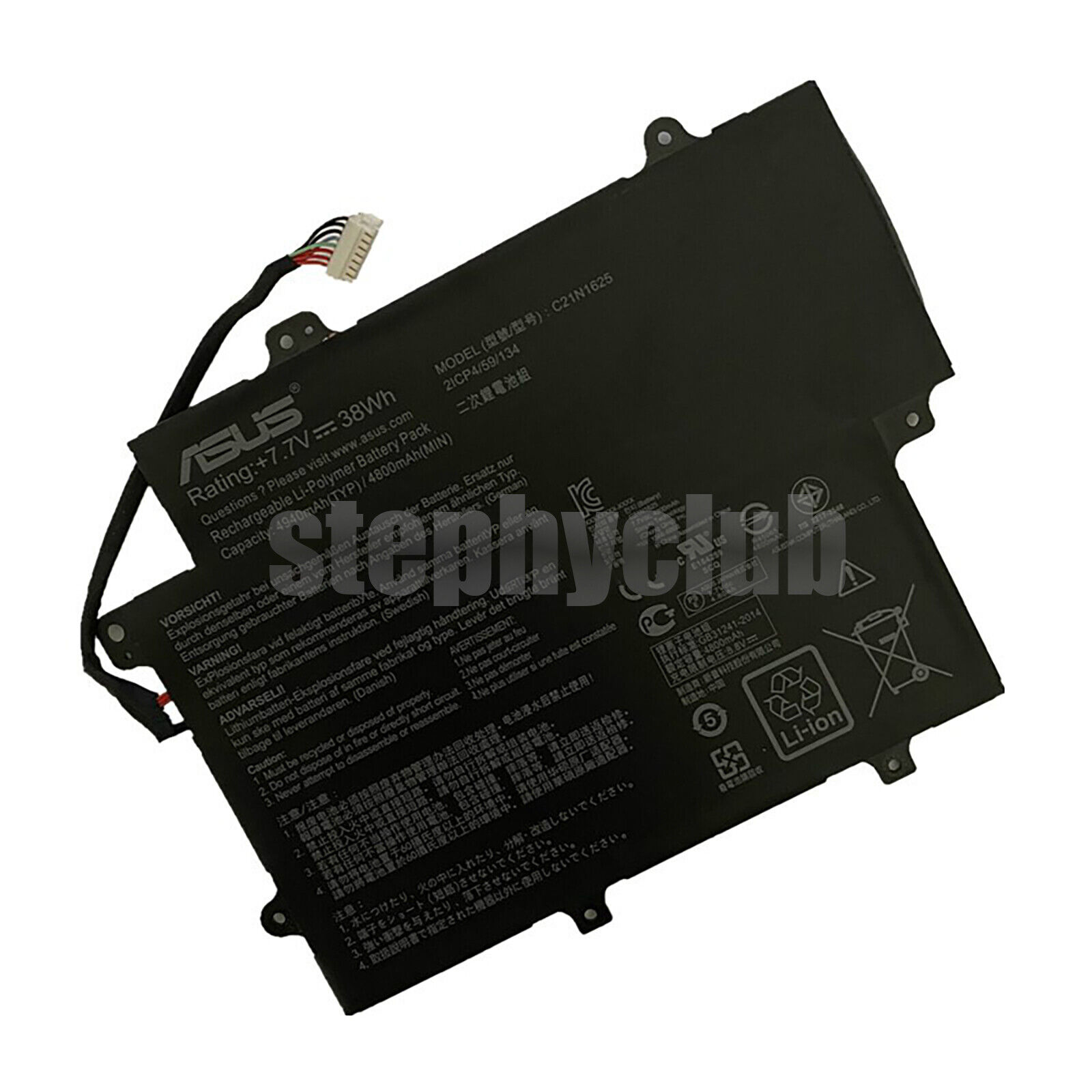 Genuine C21N1625 Battery for Asus VivoBook Flip 12 TP203NA TP203NA-1K Series