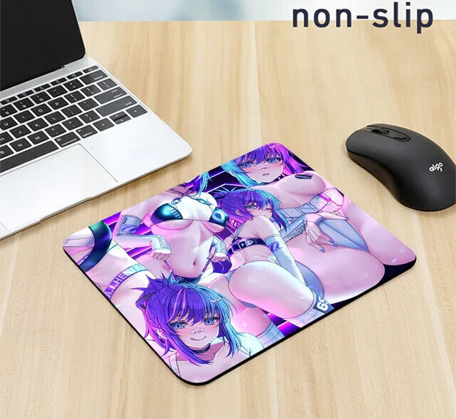 Hot Sexy Anime Girls Computer Keyboard Mouse Pad Non Slip For Gaming Home