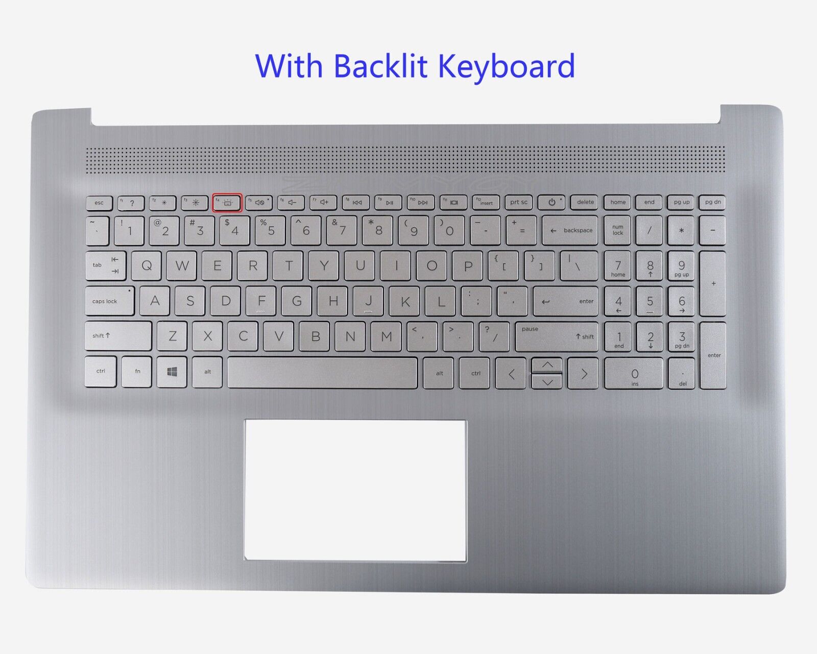 Top Cover For HP 17Z-CP 17-CN2165CL 17-CN Palmrest W/Backlit Keyboard M50456-001