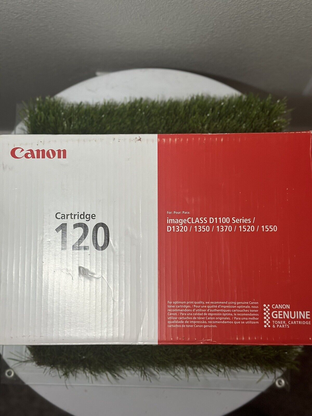 Authentic Canon 120 Toner Cartridge (Black) Brand New Sealed 