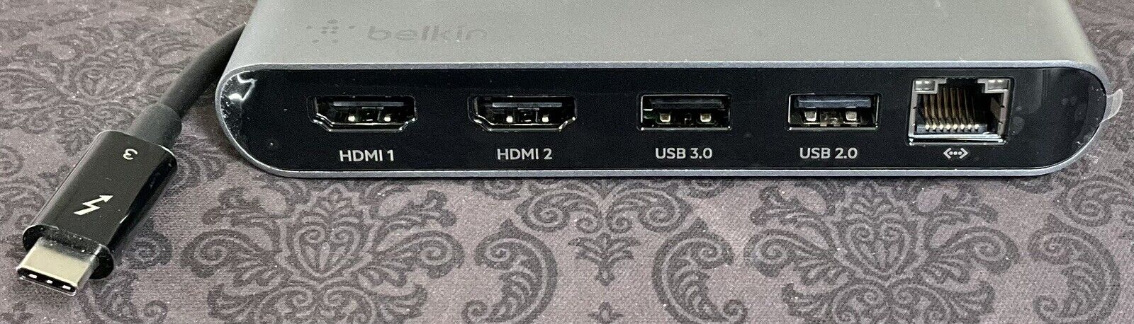 Belkin Thunderbolt 3 Mini Dock (w/Dual 4K HDMI)
