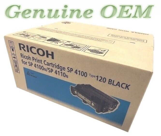406997 Original OEM Ricoh Toner, Black Genuine Sealed