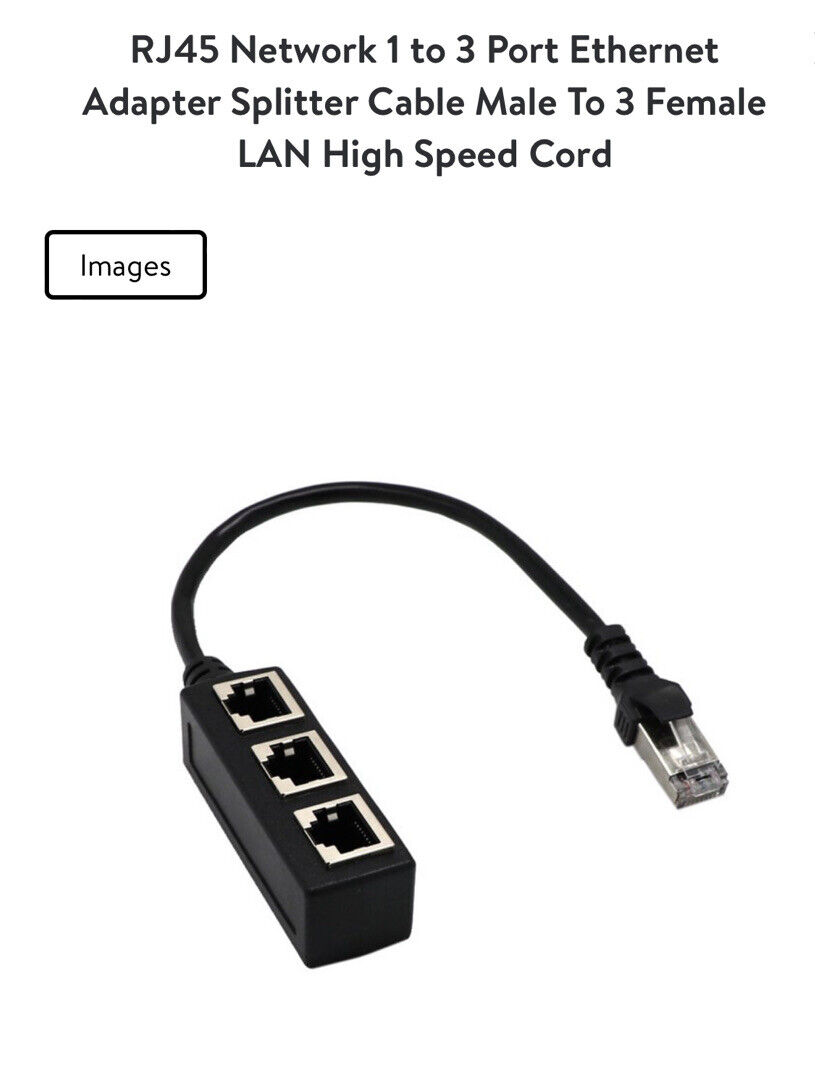 DOONJIEY High Quality Digital Cable 1-3 LAN Ethernet Network RJ45 #134- K
