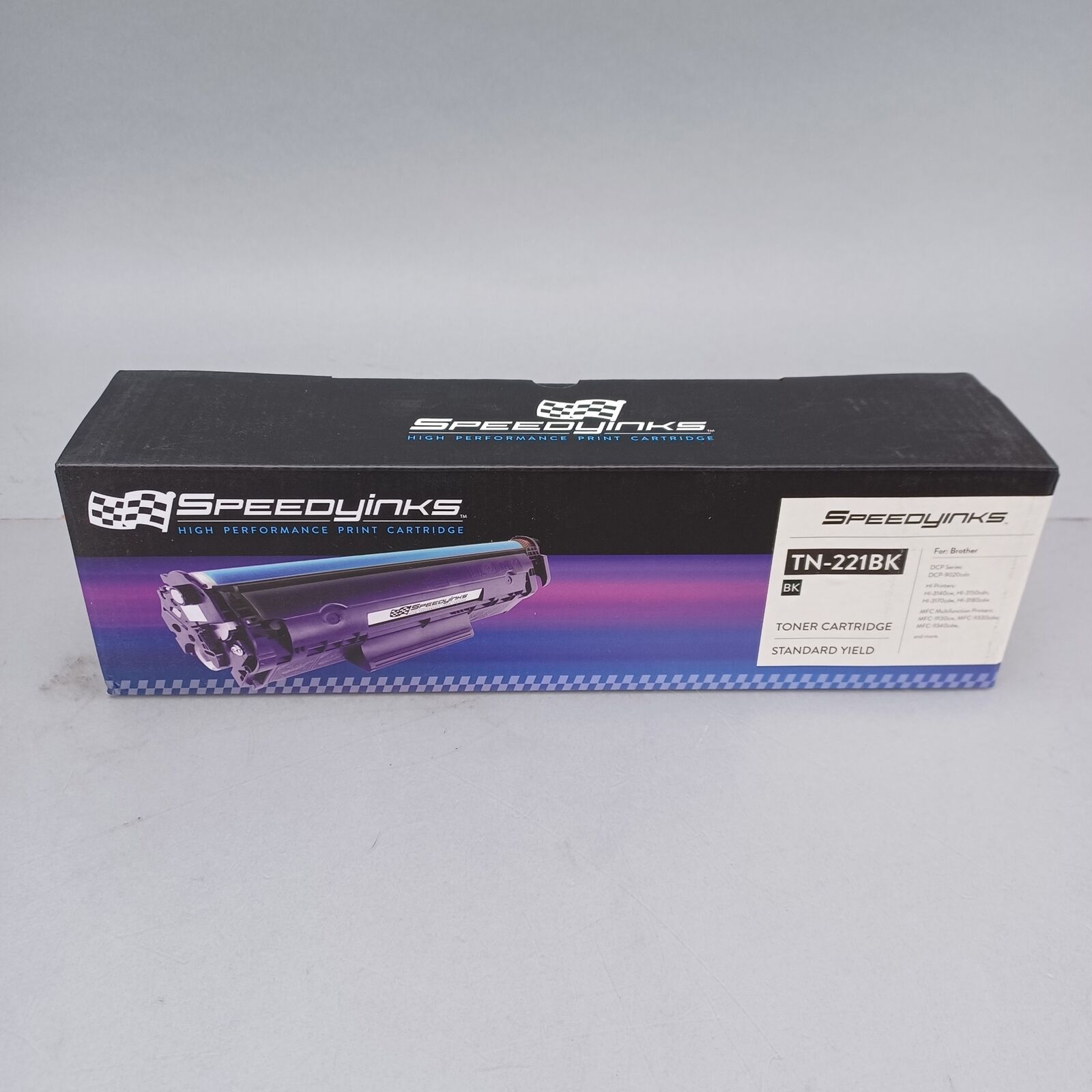 Speedy Inks Brother Compatible TN-221 Black Toner Cartridge - New (#M2O7)