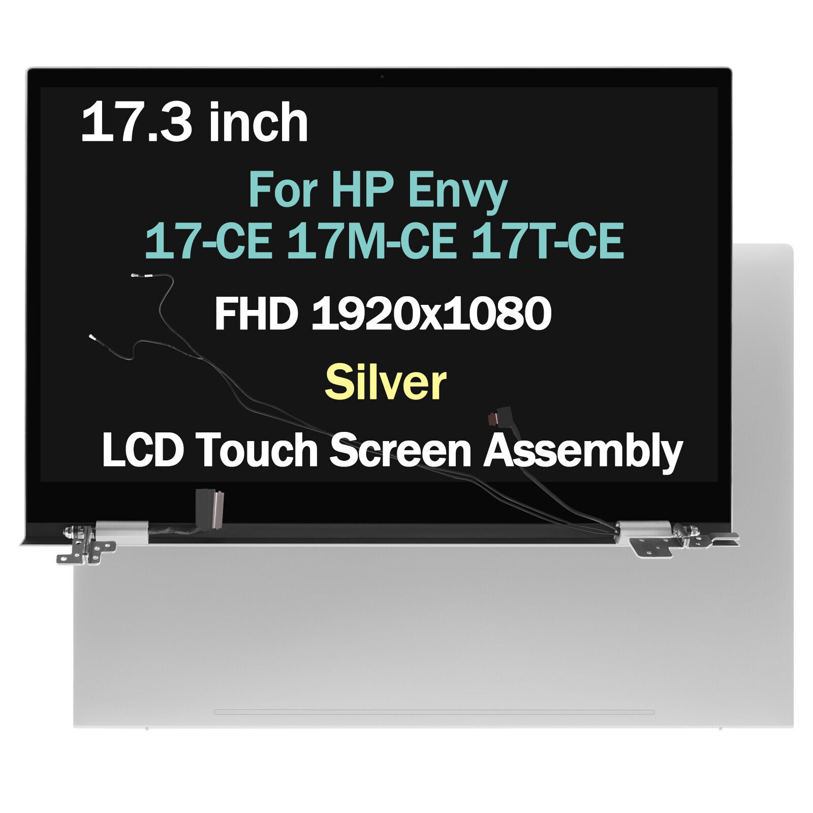 L52653-001 For HP Envy 17M-CE100 17T-CE000 LCD Display Touchscreen Full Assembly