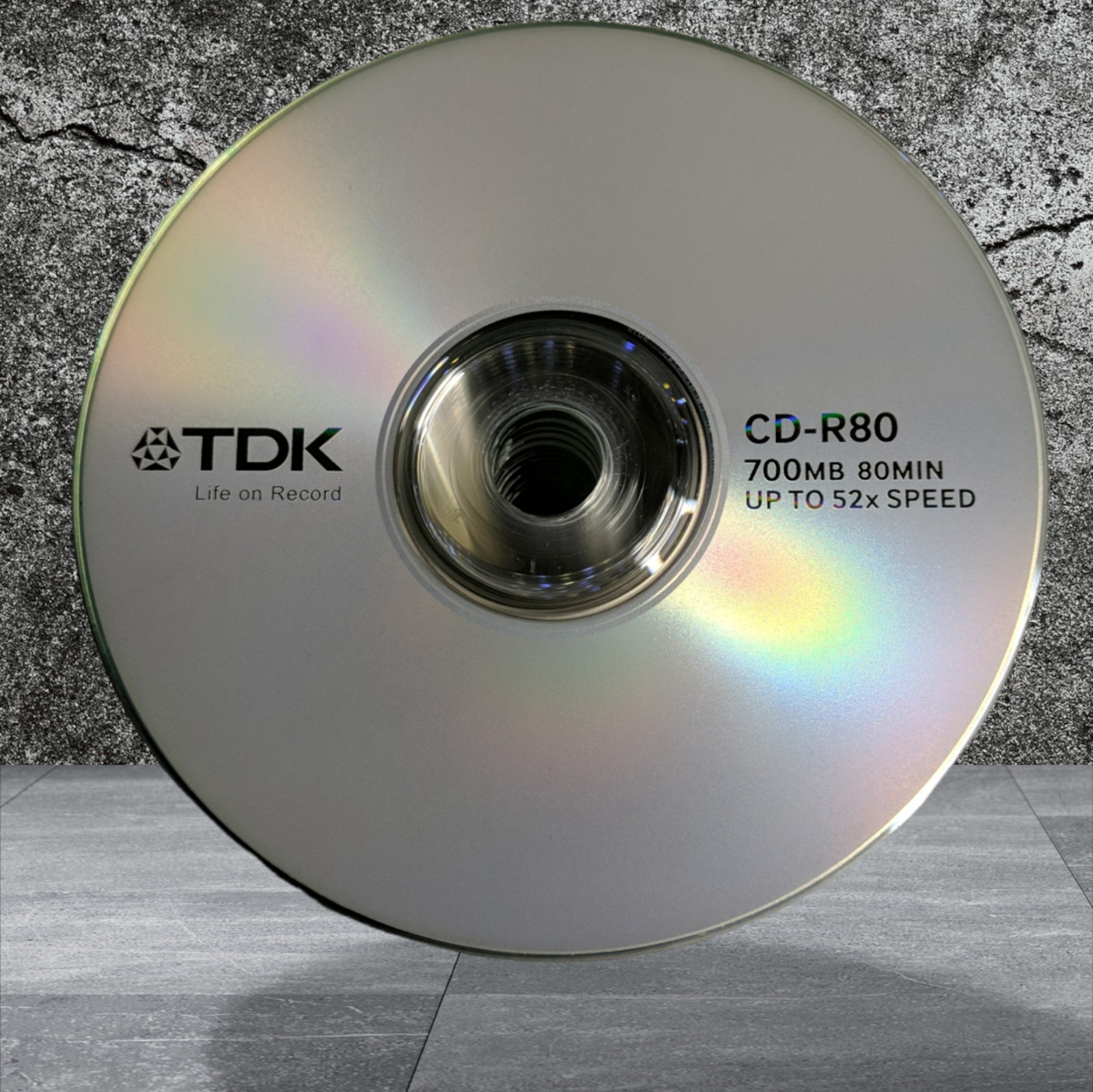 TDK Data Writable Burning CD-R 80 Min 700MB 48x Compatible 25 Pack