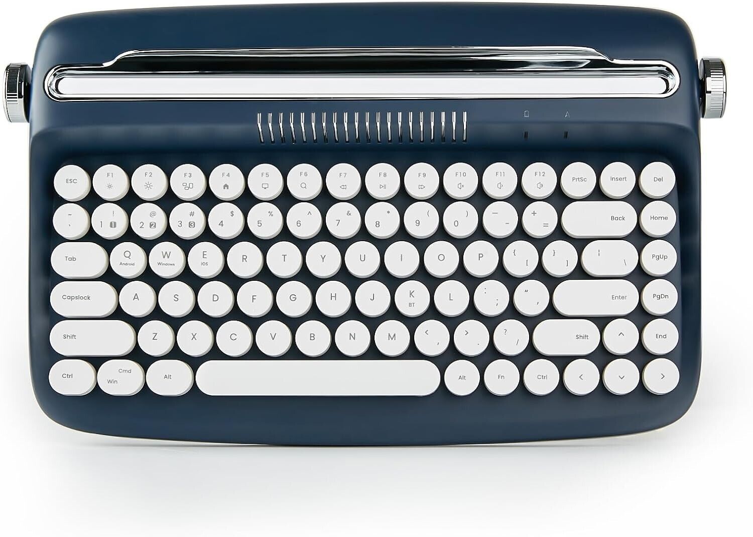 YUNZII ACTTO B303 Wireless Retro Typewriter 5.0 Bluetooth Keyboard New Open Box
