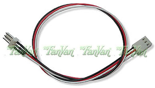 25 qty. 3 pin to 3 pin fan extension wires 12\