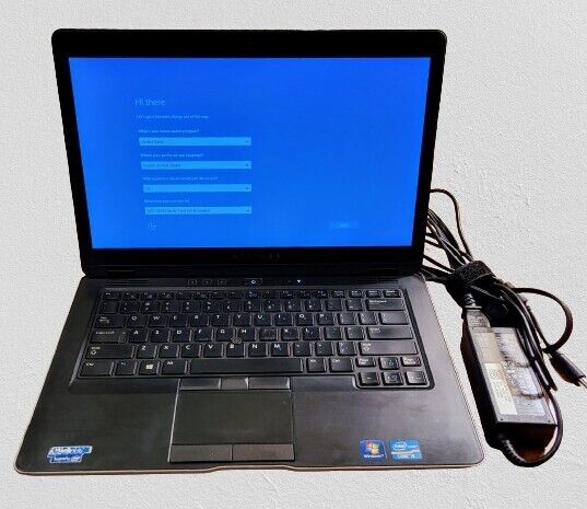Laptop Dell Latitude Ultrabook Windows 10 Intel Core i5 Working