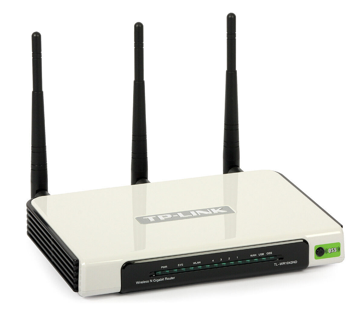 TP-Link TL-WR1043ND Wireless 300Mbps Gigabit Router, IPv6, LibreCMC Preinstalled