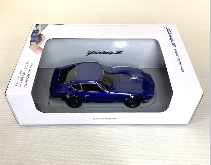NISSAN Fairlady 240Z Click Car Mouse Wireless Mouse MIDNIGHT BLUE New from Japan