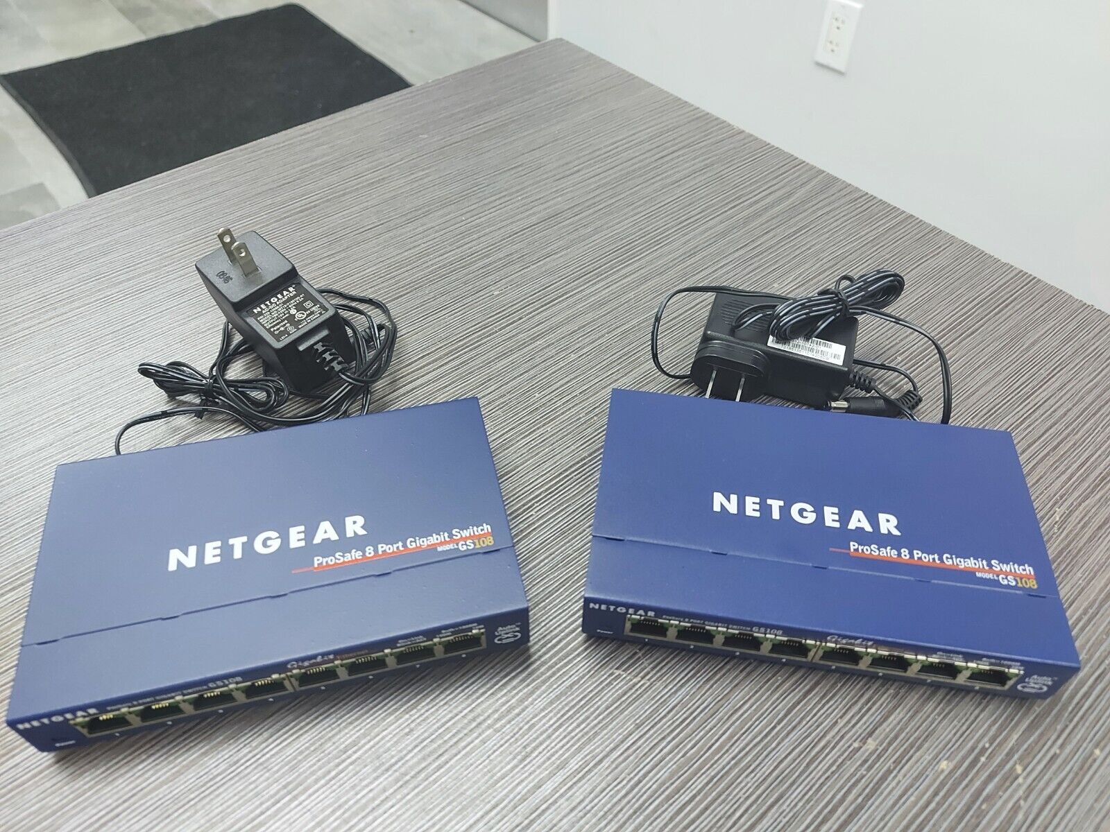 NETGEAR GS108 ProSAFE 2 Piece Set (GS108v3 & GS108v2)
