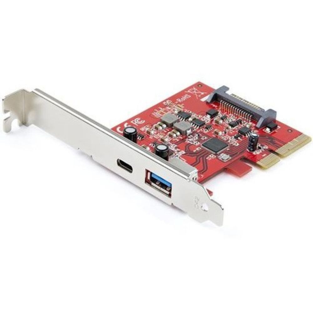 StarTech.com 2-Port 10Gbps USB-A & USB-C PCIe Card Adapter - USB 3.1 Gen 2 PCI