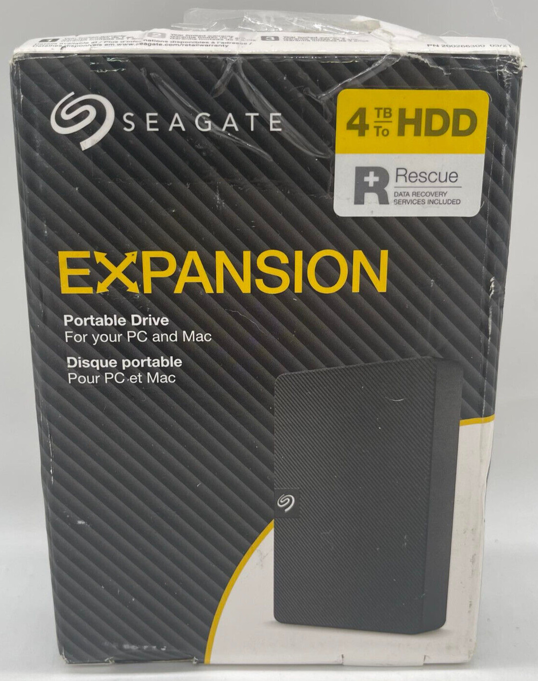 Seagate 4TB Eternal Hard Drive PC Mac Portable Drive USB 3.0 FAST  NEW