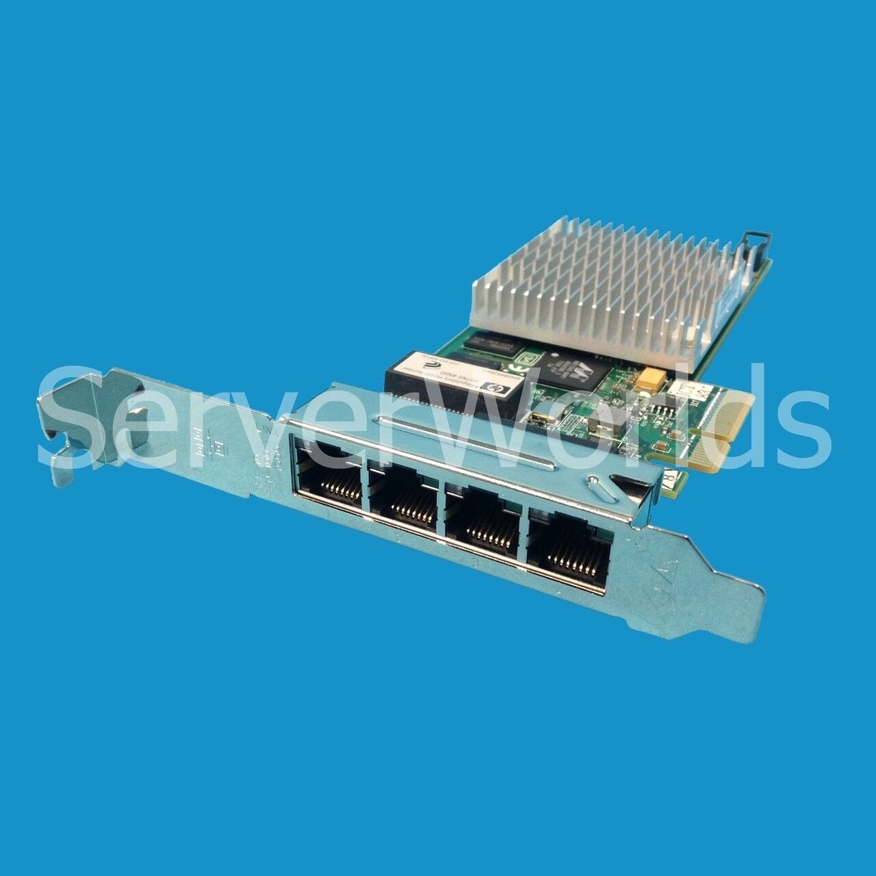 HP 539931-001 NC375T PCIe 4 Port Gigabit NIC 491176-001 538696-B21