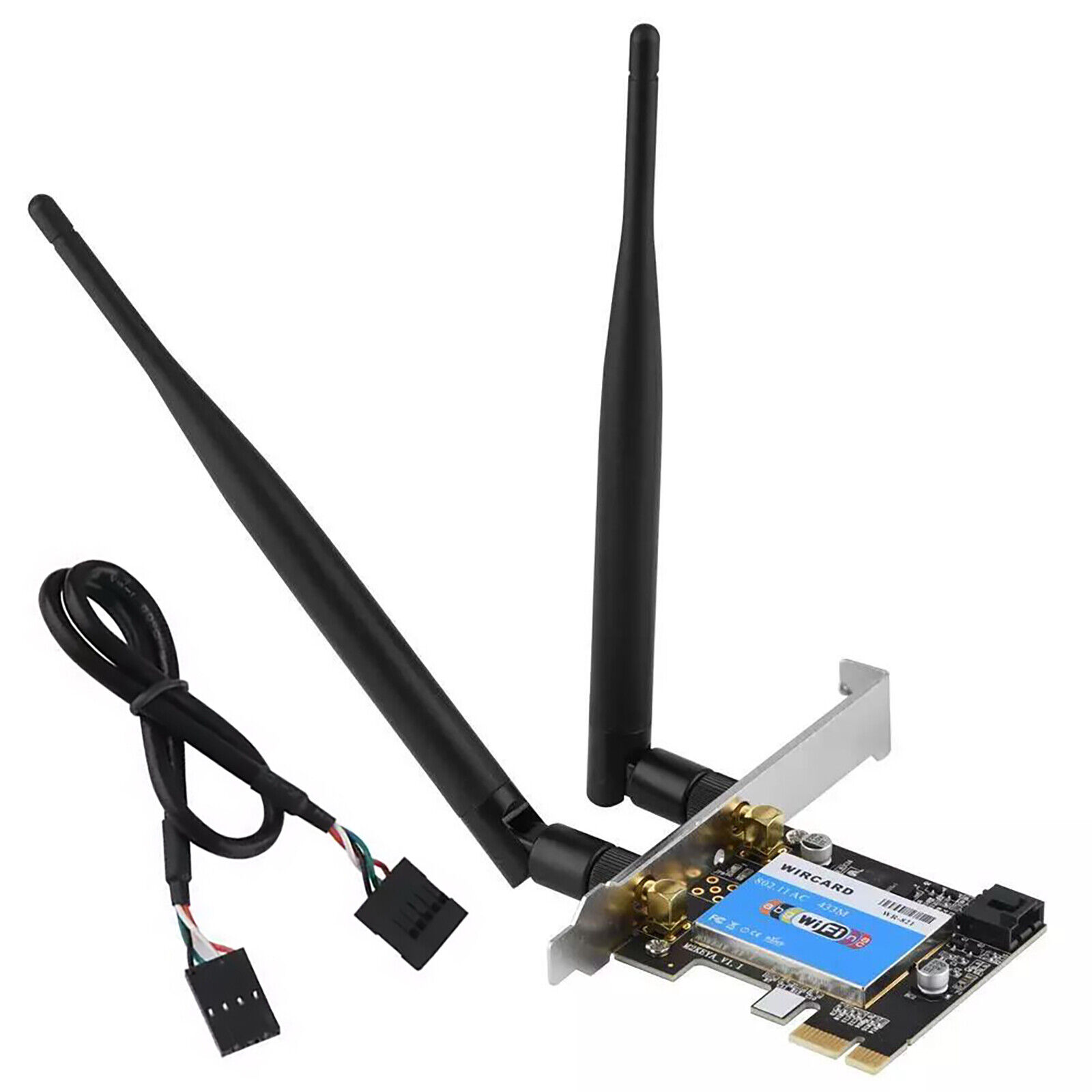 PCI-E Network Card 433Mbps WiFi Dual Band Wireless LAN Adapter Bluetooth4.0