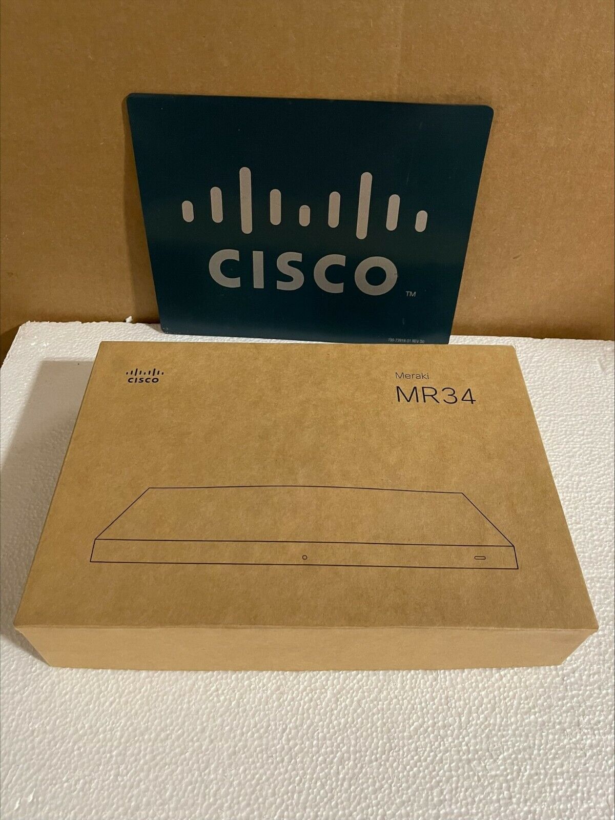 Cisco Meraki MR34-HW Unclaimed Wireless Access Point OPEN BOX