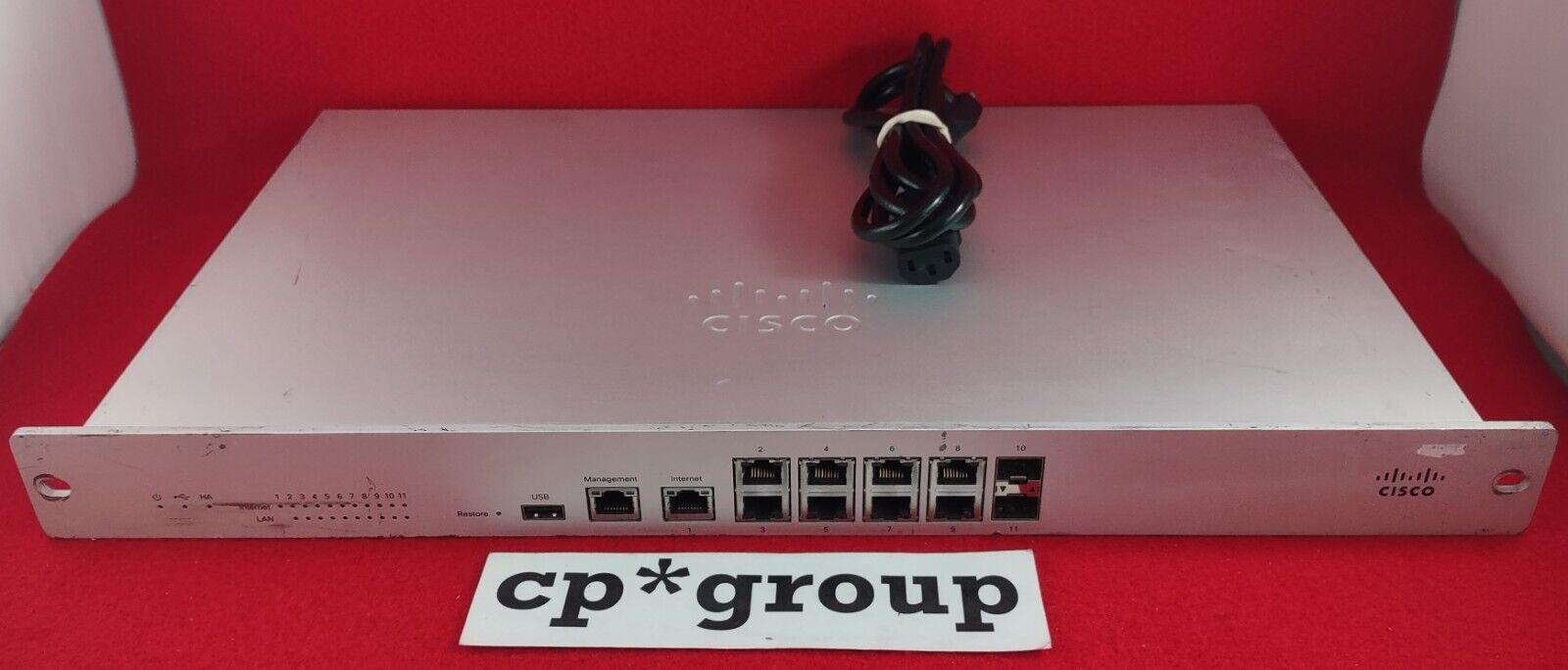 Cisco Meraki MX100-HW 9-Port GbE & 2-Port SFP Cloud Managed Security Appliance