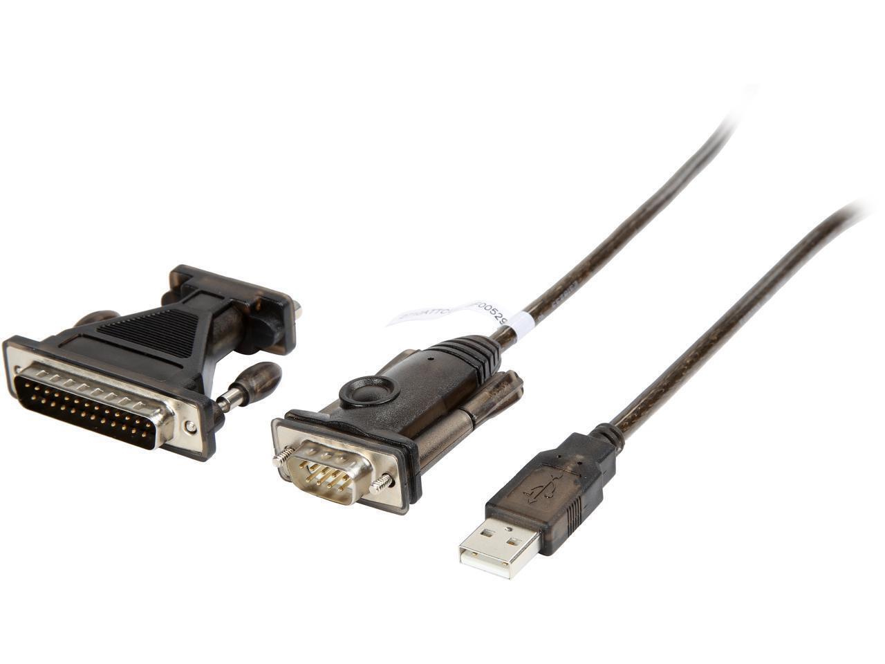 Tripp Lite  Model U209-005-DB25  USB-to-Serial Cable Adapter (USB-A to DB25 M/M)