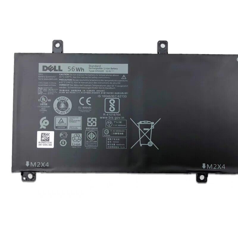OEM H5H20 Battery ForDell Precision 5510 5520 5530 XPS 15 9560 9550 9570 56Wh
