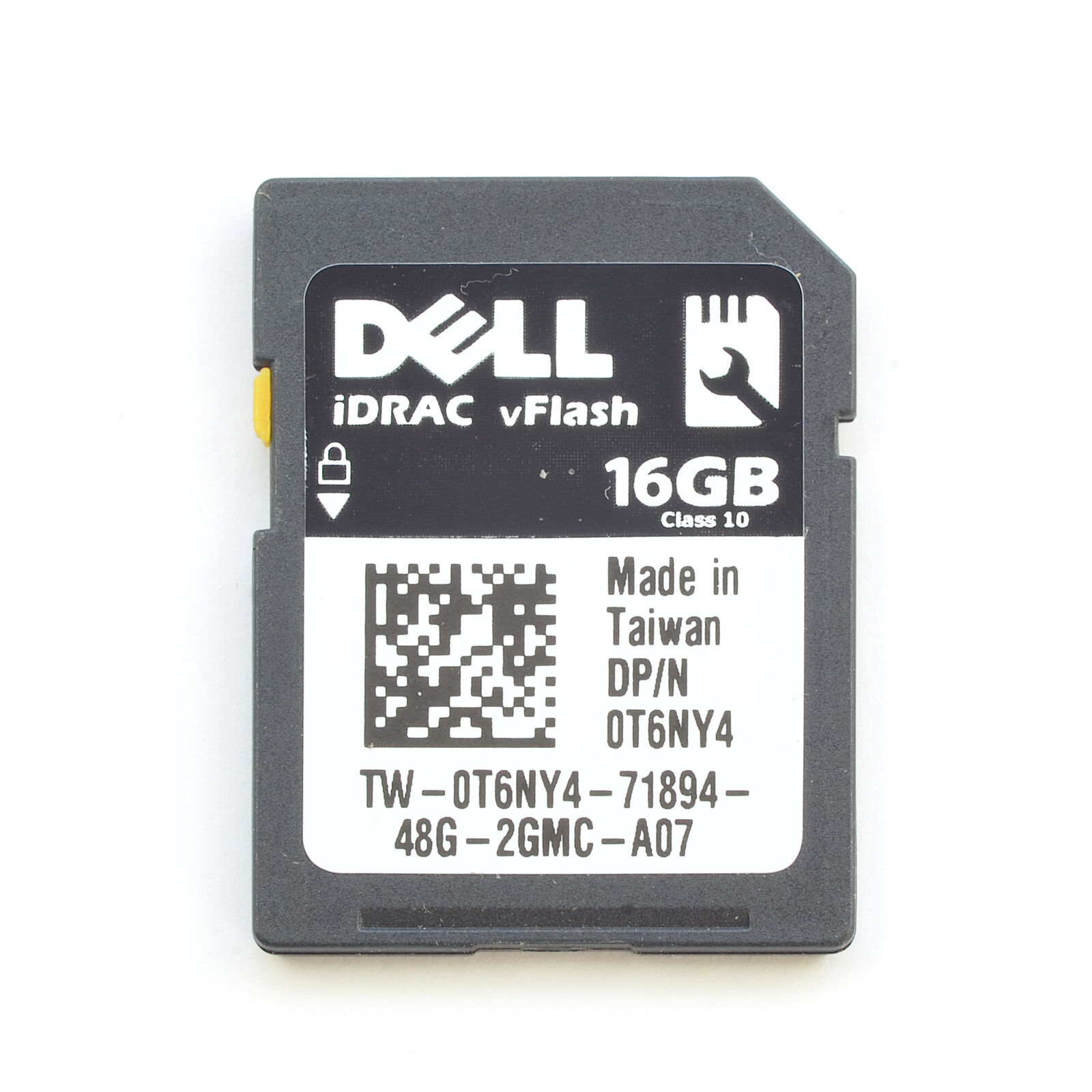 Dell 0T6NY4 16GB iDRAC vFlash C10 SDHC SD Card Module 13 Gen R630 R730 T6NY4