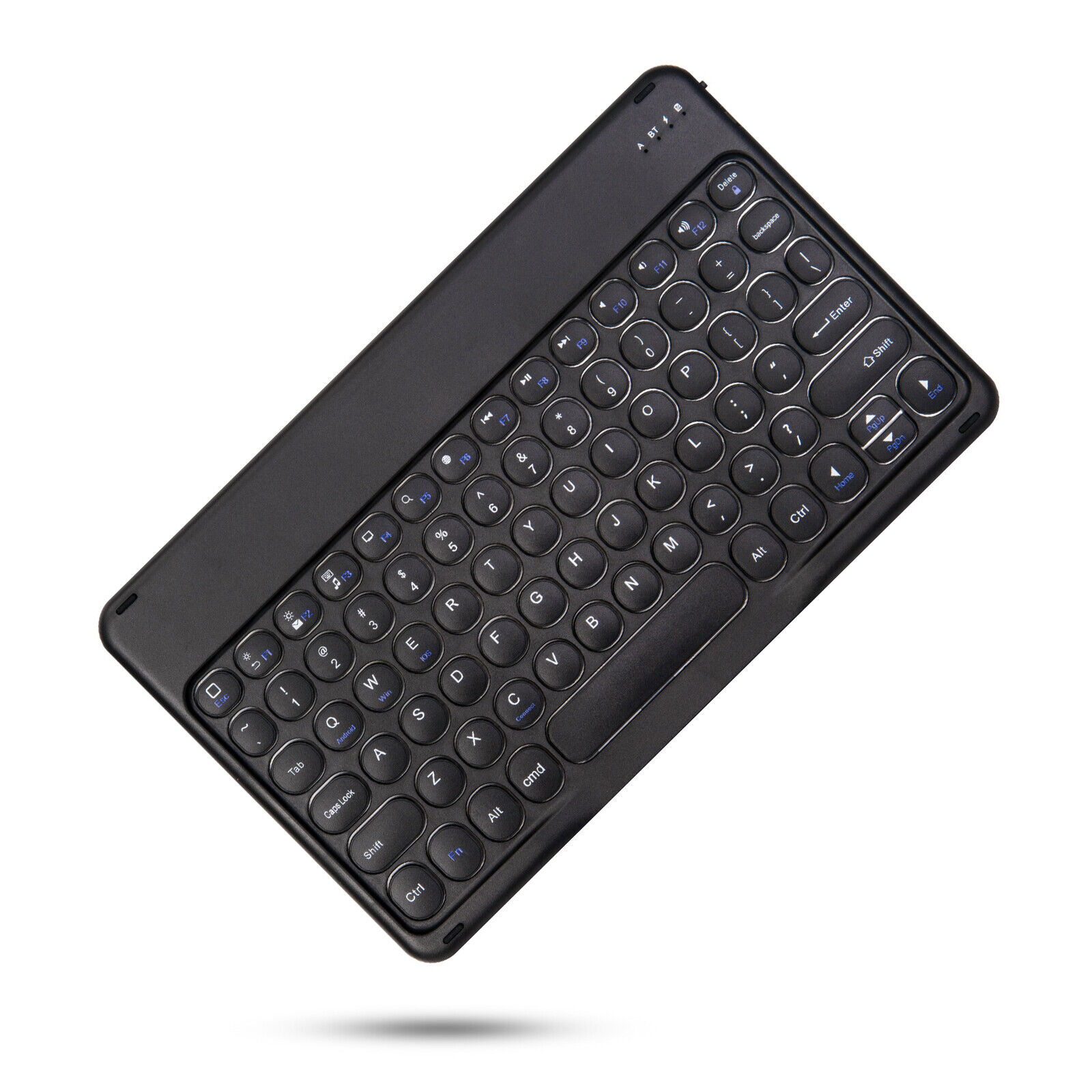 Wireless Bluetooth Round Keyboard Mouse For Android Windows iOS Tablet PC Laptop