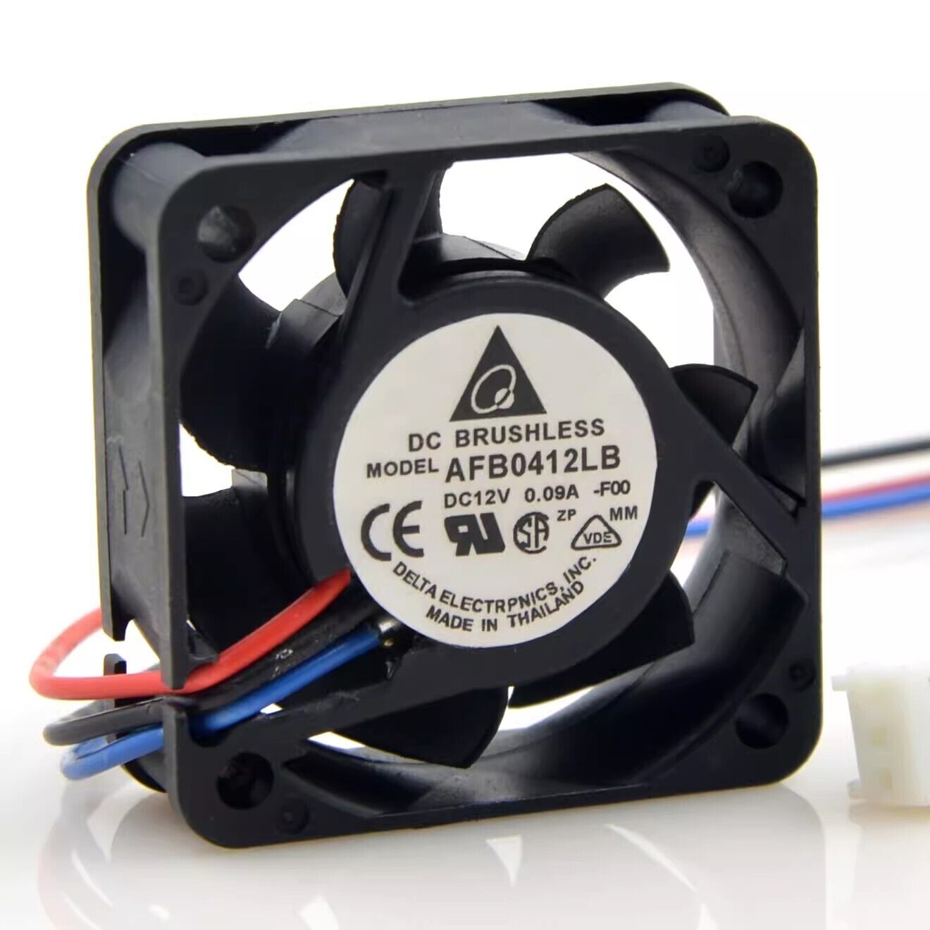 DELTA AFB0412LB 4015 DC12V 0.09A 4CM 3-Wire Cooling Fan