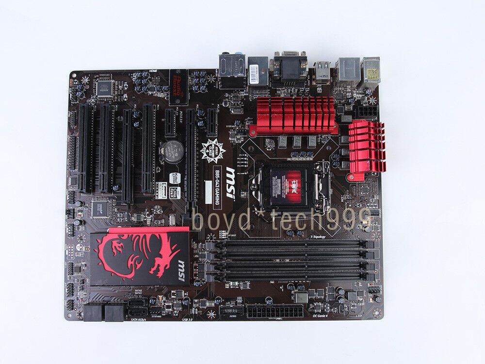 MSI B85-G43 GAMING Motherboard LGA 1150 Intel B85 HDMI SATA3 USB3.0 DDR3 ATX