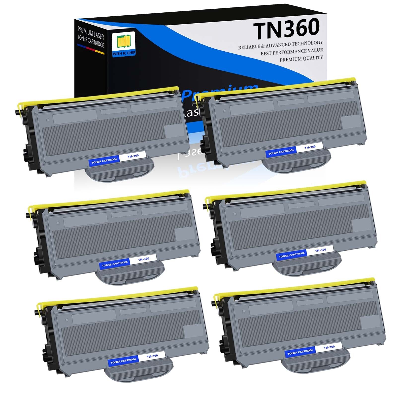 6PK TN360 Toner For TN-360 Brother MFC-7320 MFC-7340 MFC-7345DN MFC-7840W
