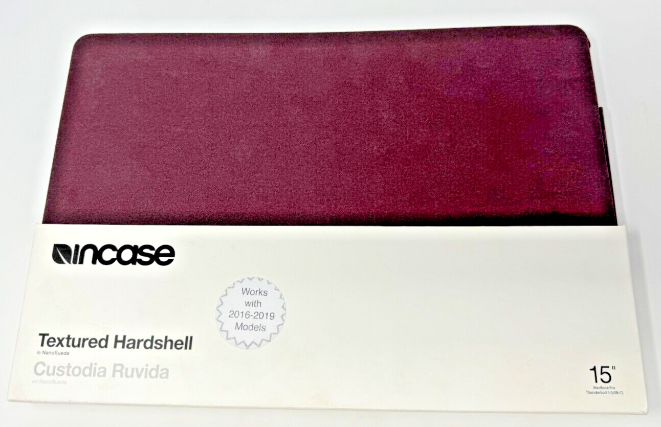 Incase Textured Hardshell in Nanosuede for 15-Inch Macbook Pro - Thunderbolt 3 